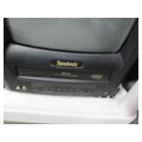 (2) Travel TV/VHS combo units, one ...