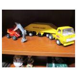 Collection of vintage Tonka toys, p...