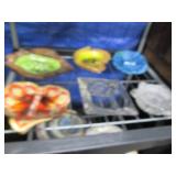 Wide variety of vintage ashtrays an...