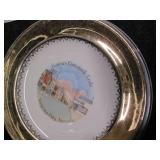 Wide variety of vintage ashtrays an...