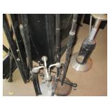 Lot of adjustable music/light stand...
