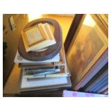Huge collection of framed pictures,...