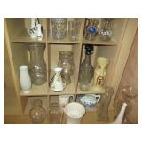 Numerous Vases in a variety of colo...