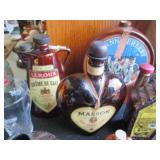 Vintage fragile decanters, drinking...