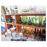 Huge collection of vintage glasswar...