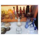 Huge collection of vintage glasswar...