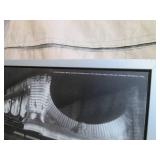 Huge 55x40in framed City Scape wall...