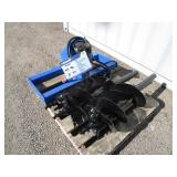 CFG Industrial Skid Steer Auger w/6"-12"-14" Bits