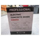 X2600A Electric Concrete Mixer