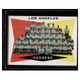 Los Angeles Dodgers   1960 Topps #18  Baseball Card