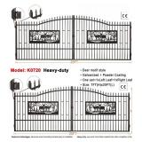 7FT by 20FT Metal Farm Driveway Gate Galvanized + Powder Coating (One Set) K0720