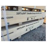 Double Garage Steel Barn 25FT(W)x 33FT(L)x 14FT(H)    K3325G