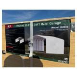 Metal Garage 30FT(L)x 20FT(W)x 14FT(H)  K2030