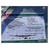 10FT Long Galvalume Corrugated Steel Panel K0311