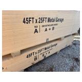 Garage Steel Barn Shed 45FT(L)x25FT(W)x 14FT(H)  K4525G