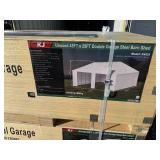 Double Garage Steel Barn Shed 45FT(L)x25FT(W)x 14FT(H)  K4525