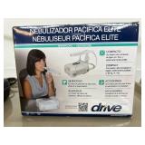 NEW In Box Drive Medical Pacifica Elite Respiratory Compact Nebulizer – Portable, Quiet & Powerful Compressor Neb with Fast Treatment