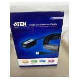 Chattanooga 07-7712 Intelect TENS Portable Electrotherapy and ATEN UE350A USB 3.0 Extender Cable - Great Condition!
