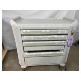 MSRP $3000 Metro MetroFlex Lockable 5 DRAWER Medical Crash Cart Medical Supply Cart - WASHABLE SURFACES - LOCKING WHEELS - GREAT FOR CRAFTERS AND MECHANICS TOO - GREAT CONDITION!