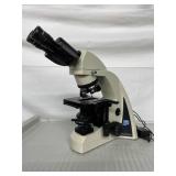 WOW MSRP $2400 LW Scientific I4 Infinity Medical Grade Laboratory Power Lighted Binocular Microscope with 4 Objectives - Great Working Condition!
