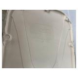 MSRP $350 Lot of 7 Mar-Bal Plastic Fire-Resistant 27 Quart Trash Cans - Great Condition!