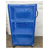 MSRP $600 IPU Standard Line Multi-Purpose Carts - Lightweight, Ergonomic Push-Pull Handles, Easily Removable Cover 50.5" H x 28" W x 20" D26" x 20" removable shelves - Great Condition!