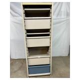 Herman Miller Milcare Multi-Drawer Storage Cabinet – Features Smooth Roll-Up Accordion Door – Durable, Clean Design Ideal for Medical, Lab, or Office Use – Trusted Quality & Functionality- G