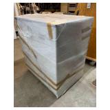 Double Door 2-Shelf Water Station Storage Cabinet - Good Condition Has Wear To Base On Left Side...