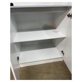 Double Door 2-Shelf Water Station Storage Cabinet - Good Condition Has Wear To Base On Left Side...