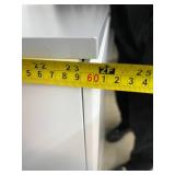Double Door 2-Shelf Water Station Storage Cabinet - Good Condition Has Wear To Base On Left Side...