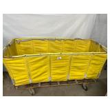 Extra Large Bulk Laundry Hamper Basket Truck - Reinforced Frame, Spacious Storage, Increases Your Productivity - Good Condition!