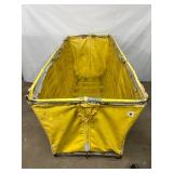 Extra Large Bulk Laundry Hamper Basket Truck - Reinforced Frame, Spacious Storage, Increases Your Productivity - Good Condition!
