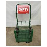Anthony 6124 Cylinder Cart with Solid Rubber Wheels and Handle - Better Controls, Ease of Maneuverability, Heavy-Duty Frame - Great Condition!