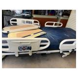 MSRP $22,000 Stryker Secure II Power Motorized Adjustable 500lb Capacity Hospital Nursing Home In-Home Health Patient Care Bed Built In Weight Scale & Bed-Exit Alarm Plugs Into Regular Light Socke