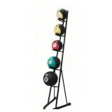 Vertical CanDo Plyometric Ball Rack with 5-Ball Storage - Balls Not Included!