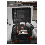 WEN RT6033 15-Amp Variable Speed Plunge Woodworking Router Kit with Carrying Case and Edge Guide