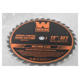 12-Inch 32-Tooth Carbide-Tipped Professional Woodworking Saw Blade
