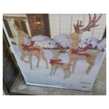 Set of 3 Deer Family with LED Light...