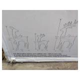 Set of 3 Deer Family with LED Light...