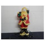 Lighted Santa 31 x 12" Lights Twink...