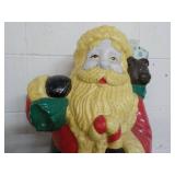 Lighted Santa 31 x 12" Lights Twink...