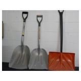 3 Shovels...