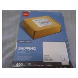 600 Office Depot White 3 1/3 x 4" S...