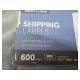 600 Office Depot White 3 1/3 x 4" S...