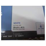 600 Office Depot White 3 1/3 x 4" S...
