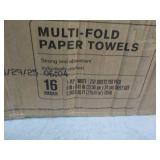 Case of 4000 White 1 ply Multi Fold...