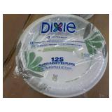Dixie 125 Paper Plates 8 1/2" Diame...