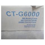 Case of 2500 Guest Checks...