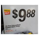 2 packs 12 Gloves each Firm Grip si...