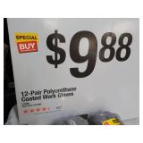 2 packs 12 Gloves each Firm Grip si...